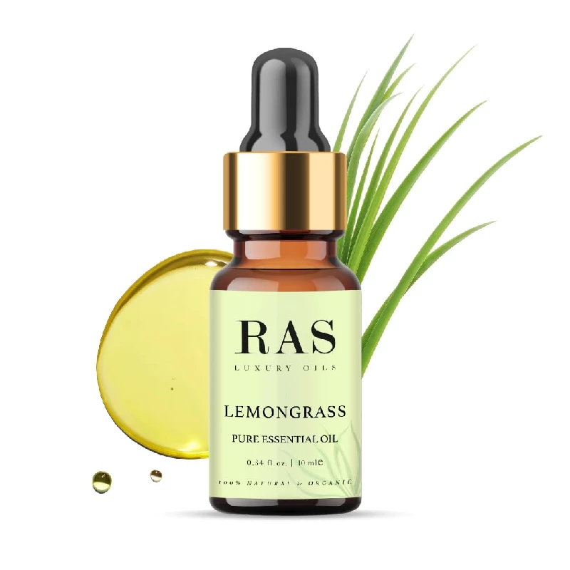 RAS Luxury Oils Pure Essential Oil Organic Therapeutic grade, Lemongrass-1.webp